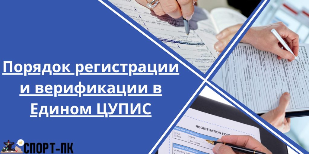 Регистрация и верификация в Едином ЦУПИС последовательность действий 